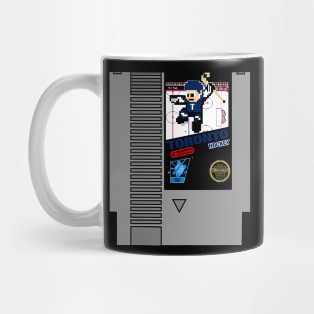 Toronto Hockey 8 bit cartridge design by MulletHappens